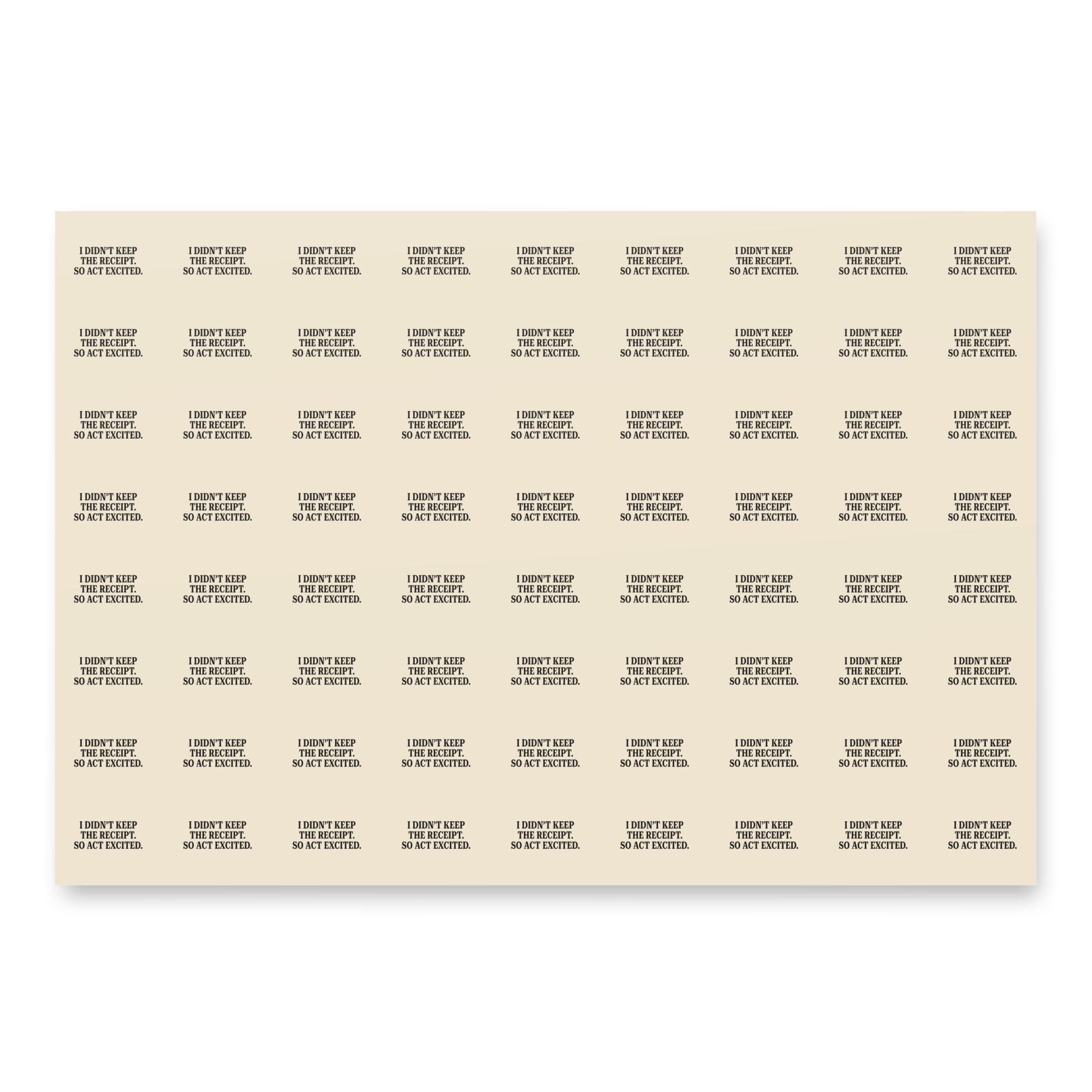 Everyday Wrapping Paper (3 Sheets)