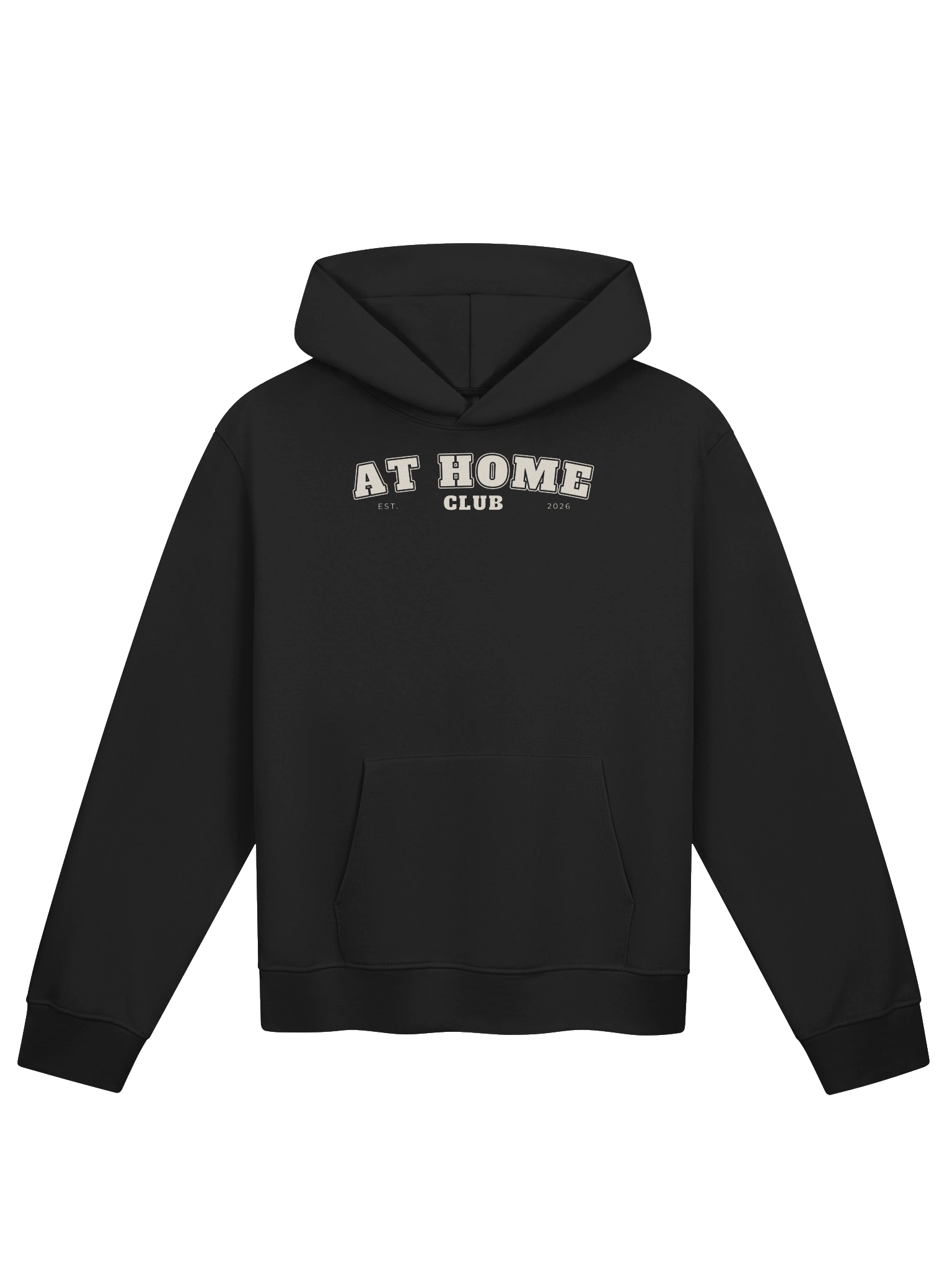 Matching black hoodie